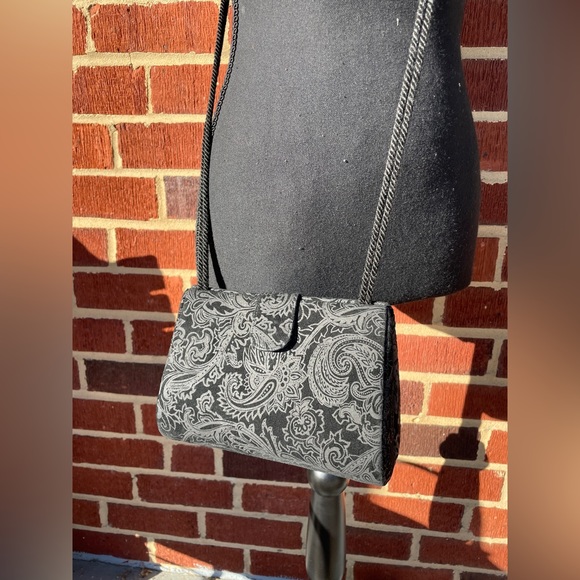 Lovely Vintage Paisley Ande Cross Body Evening Bag - Picture 2 of 10